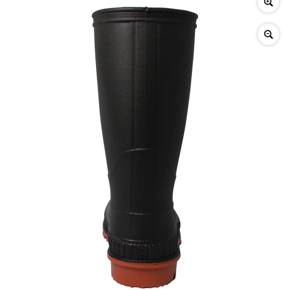 NWT Waterproof Slip Resistant Black Chore Rain Boots (Size 11/12) - Picture 5 of 10